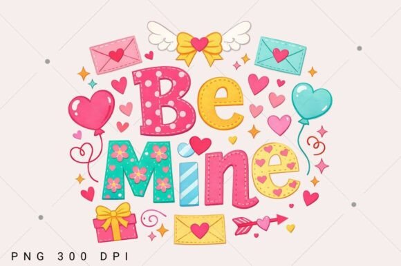 Download Be Mine PNG, Vintage Coquette Valentine - Be mine png Collection