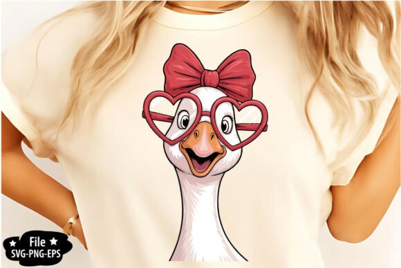 Download Cute Valentine Goose Clipart PNG,SVG,EPS - Cute Collection