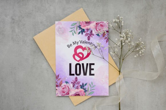 Download Valentine Celebration Poster Romantic Cute Love Card - Cute Collection