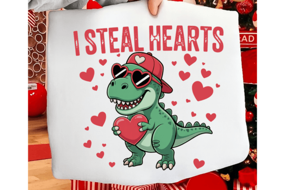 Download I Steal Hearts Valentine PNG Shirt - Premium Resources