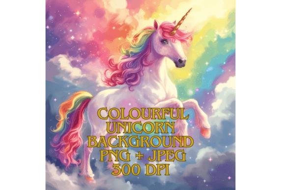 Download Cute and Colourful Unicorn - Cute Collection