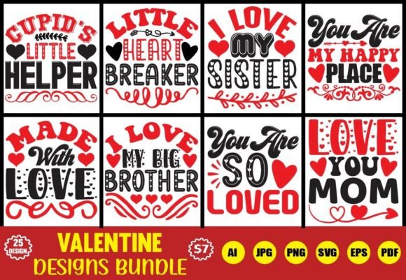 Download Valentine Designs Bundle - Valentine designs bundle Collection