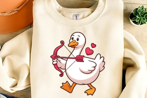 Download Cute Valentine Goose Clipart PNG,SVG,EPS - Cute Collection