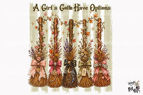 Download Cute Witch Broom Bundle PNG - Cute Collection