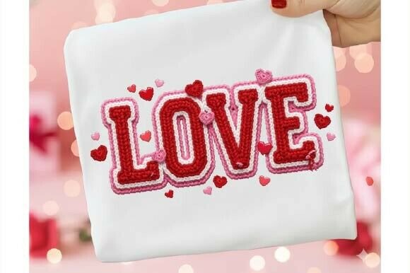 Download Cute Valentine Love Crochet Yarn PNG - Cute Collection