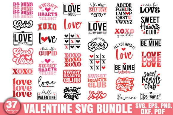 Download 37 Valentine Designs Bundle, Valentine S - Valentine designs bundle Collection