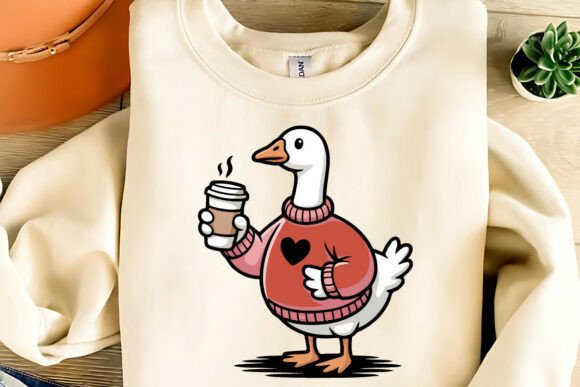 Download Cute Valentine Goose Clipart PNG,SVG,EPS - Cute Collection