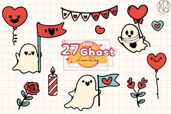 Download Valentine's Veiled Ghost: 27 Cute Retro - Cute Collection